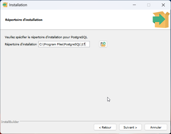 Dossier d'installation