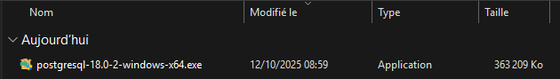 Fichier téléchargement windows