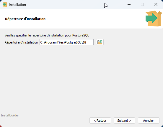 Dossier d'installation